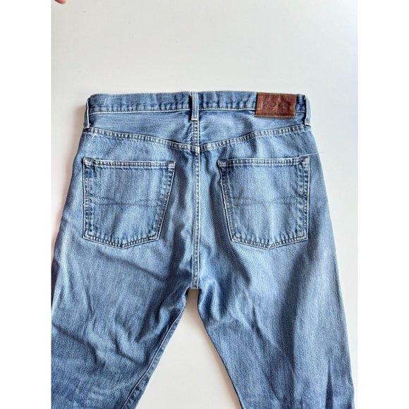 Men's POLO RALPH LAUREN Cortlandt 300 Elkhorn Straight Leg Jeans, Size 34/30 - Picture 6 of 16